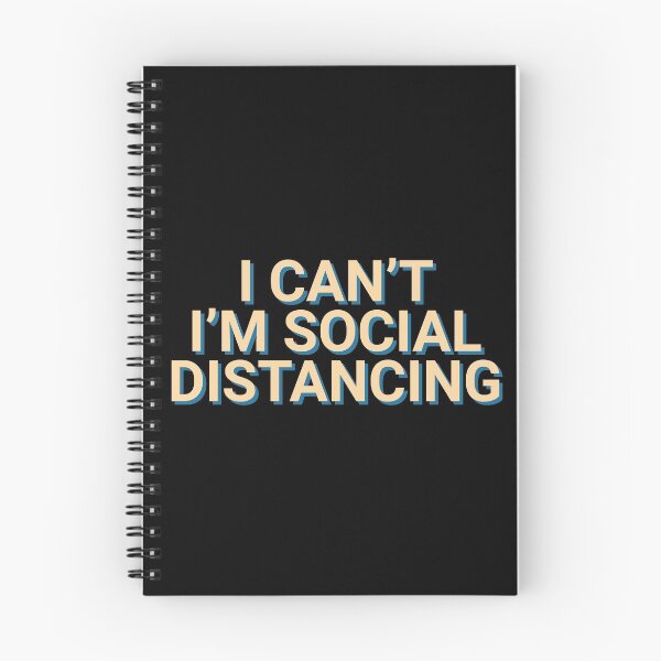 Item preview, I Can't I'm Social Distancing Coronavirus designed and sold by Sour Soul.