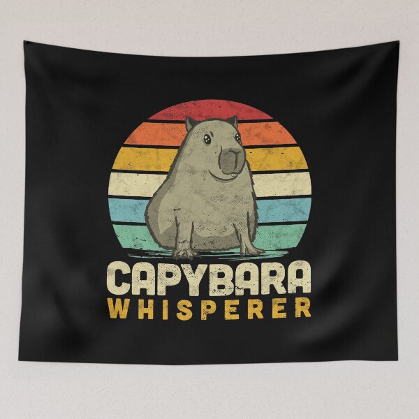 Item preview, Capybara whisperer capybara saying designed and sold by madgrfx.