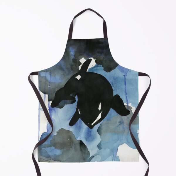 Item preview, Watercolor Orca designed and sold by Niina Niskanen.