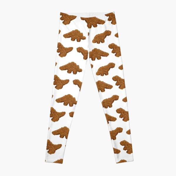 Dinosaur Nuggets, White Leggings