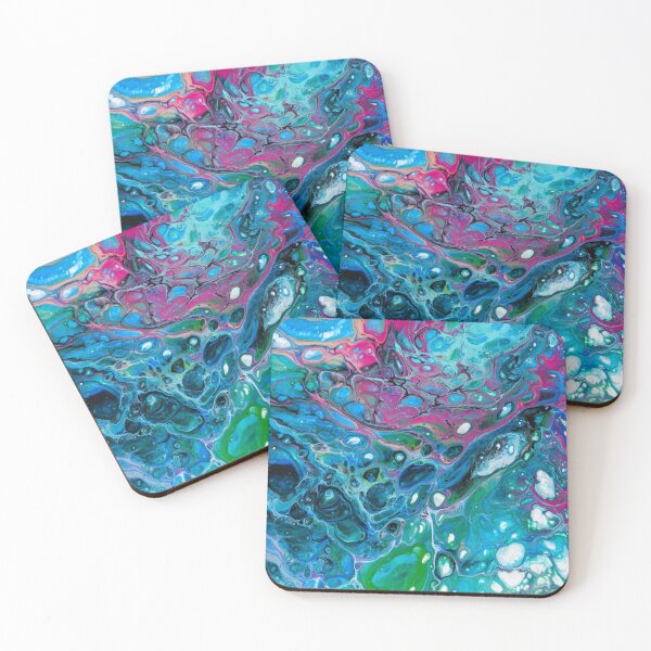Item preview, Fluid art, acrylic pour designed and sold by Dreamscape Eclectic .