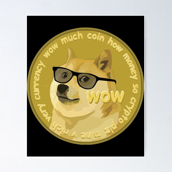 Artikel-Vorschau von Dogecoin, designt und verkauft von Coveney18.