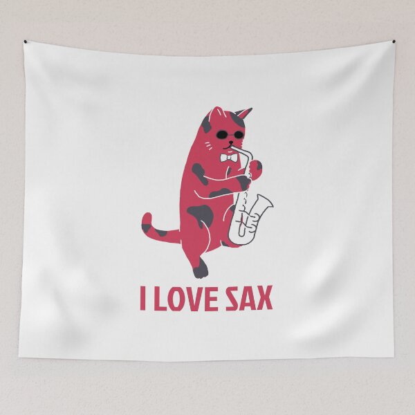 Item preview, I LOVE SAX designed and sold by DomGDesign.