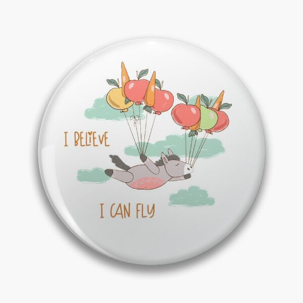 Item preview, Flying cute horse I believe I can fly designed and sold by Tayastore.