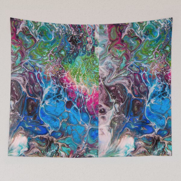 Item preview, Fluid art, acrylic pour designed and sold by Dreamscape Eclectic .