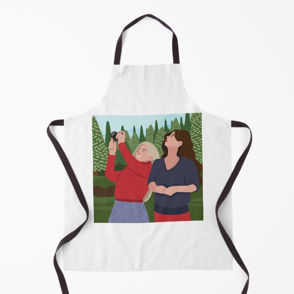 Item preview, Two girls are walking in the park and one of them is taking pictures of nature designed and sold by LionKsi89.