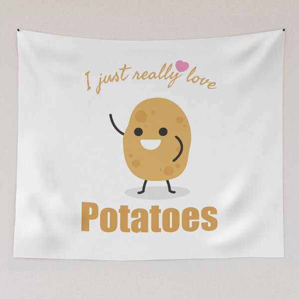 Item preview, i just really like potatoes designed and sold by Stickr-boutiq.