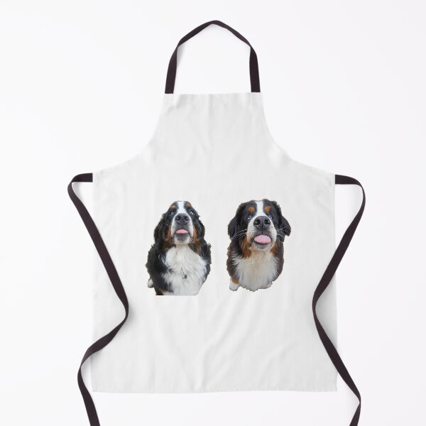 Item preview, Two Bernese Mountain Dogs sticking there tongues out designed and sold by AlbertandOlly.
