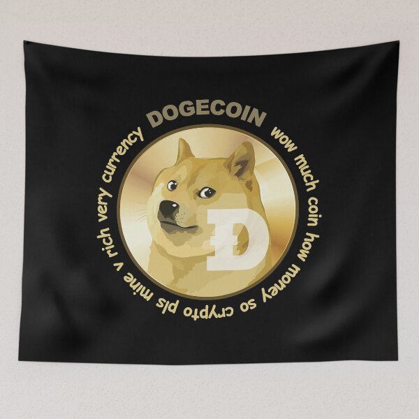 Item preview, Dogecoin - Official Cryptocurrency Apparel  designed and sold by Coveney18.