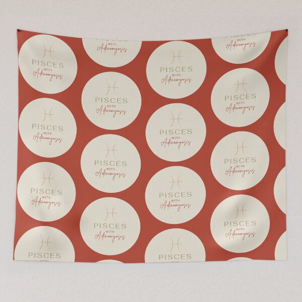Item preview, PISCES WITH ADENOMYOSIS - Chronic Illness Awareness designed and sold by endoemmm.