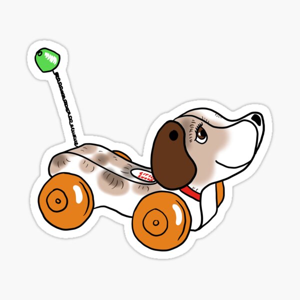 Fisher Price Snoopy Sticker
