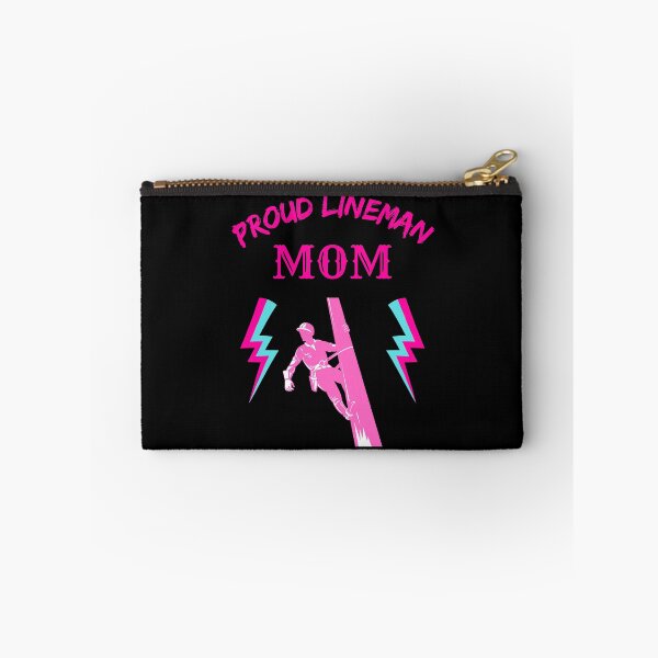 Item preview, Proud Lineman Mom designed and sold by WoodburyLake.