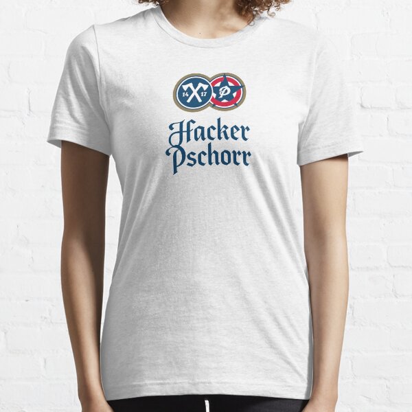 hacker pschorr t shirt