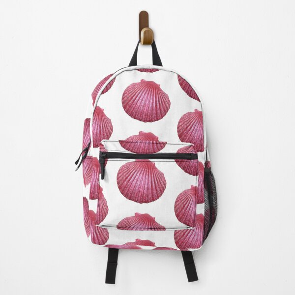 Item preview, Shiny Red Scallop Shell  designed and sold by Niina  Niskanen.