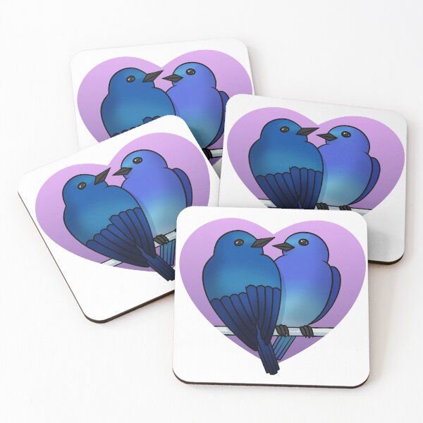 Item preview, Bird love in heart designed and sold by Vanum-Chan.