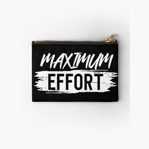 Item preview, Maximum Effort Style - workout & gym motivation designed and sold by thunderstyle.