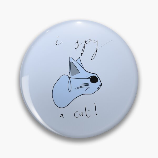 Item preview, ESPIO UN GATO azul designed and sold by moonmurmur.
