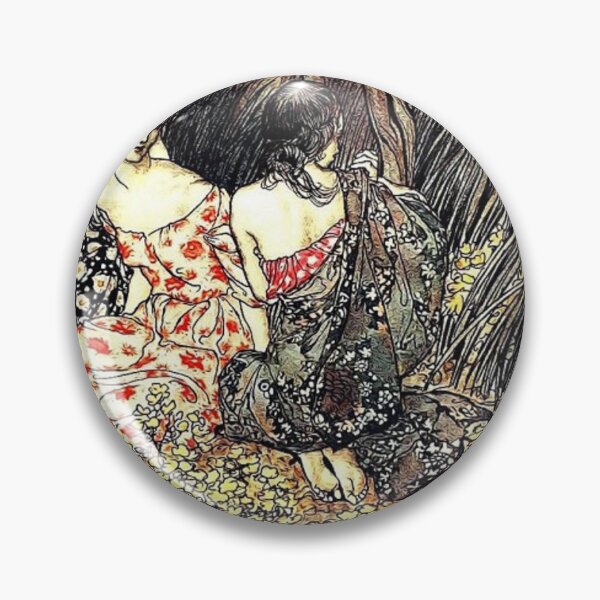 Item preview, Flowery Naiades by Arthur Rackham  designed and sold by Niina  Niskanen.