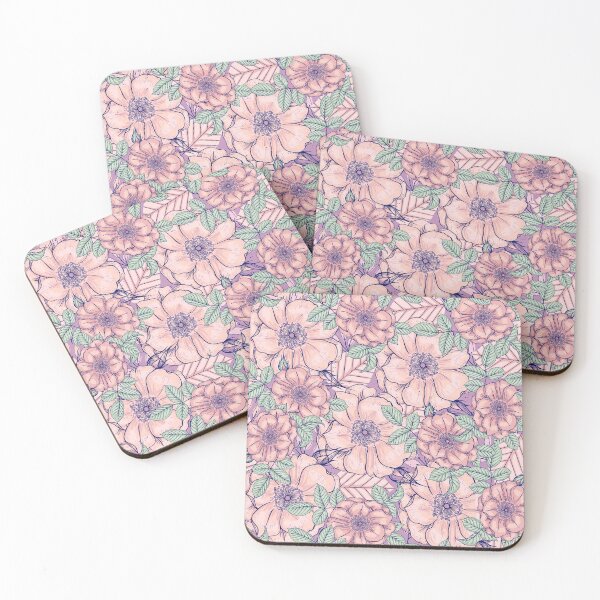 Item preview, Pink Roses Pattern designed and sold by EvelinePatterns.