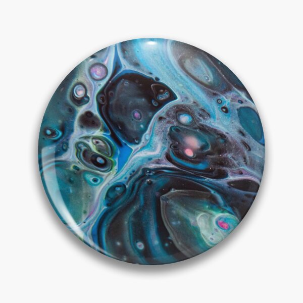 Item preview,  Abstract Fluid art, acrylic pour designed and sold by Dreamscape Eclectic .