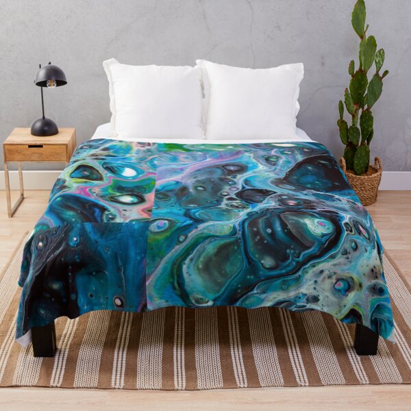 Item preview,  Abstract Fluid art, acrylic pour designed and sold by Dreamscape Eclectic .