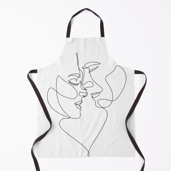 Item preview, Couple one line art. Love print. 2 faces. Man and woman. Love art. Symbol of love designed and sold by OneLinePrint.