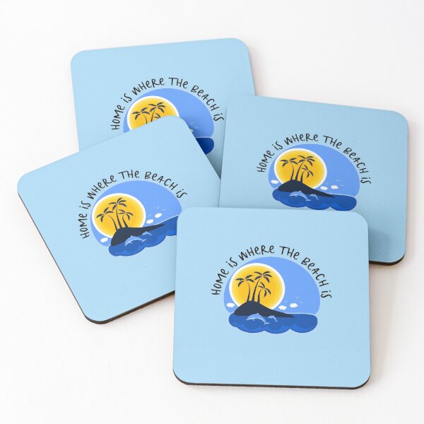 Item preview, Home is where the Beach is-Beach in The Netherlands-Summer is Back designed and sold by DiensDesign.