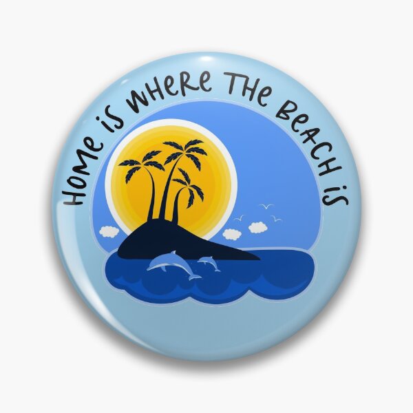 Item preview, Home is where the Beach is-Beach in The Netherlands-Summer is Back designed and sold by DiensDesign.