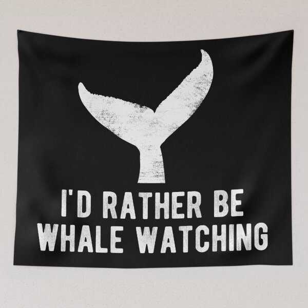 Item preview, I'D Rather Be Whale Watching designed and sold by roocky.