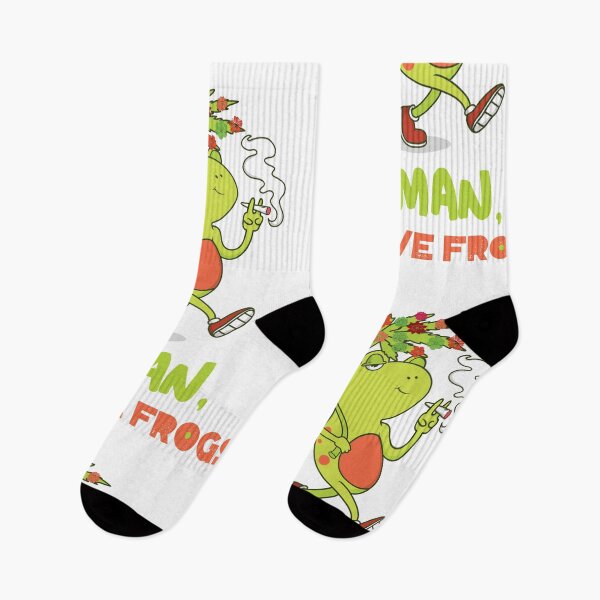 Item preview, Man, I Love Frogs [Hipster] designed and sold by Wildlife Apparels Inc..