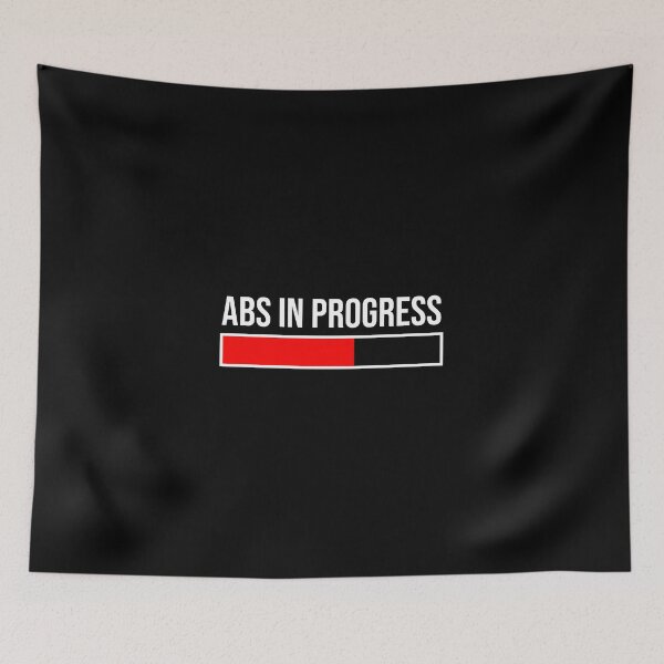 Item preview, Abs In Progress designed and sold by TheBeastNation.