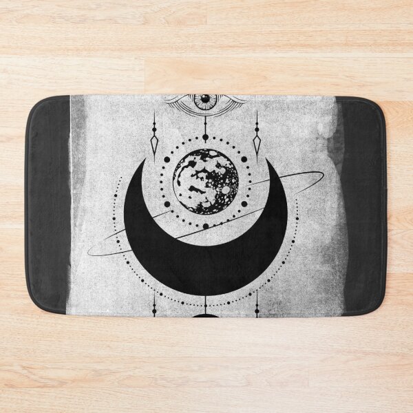 Item preview, Moon and Evil Eye designed and sold by Interpret108.