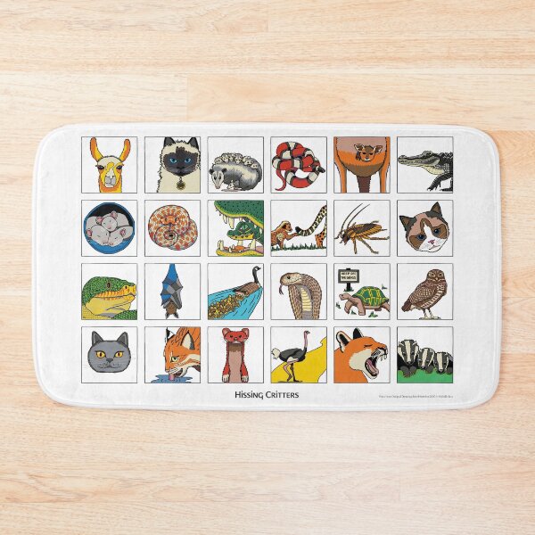Item preview, Hissing critters - landscape designed and sold by Michelle Best.