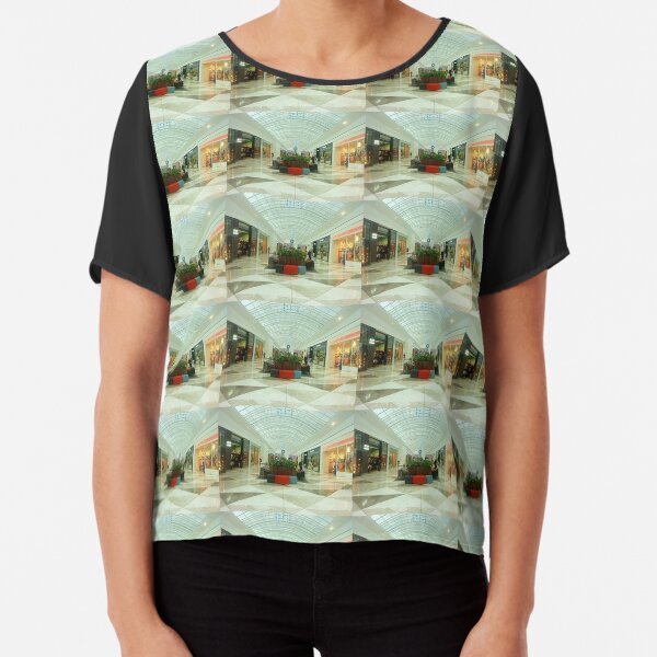 New Arcade at the Shopping Mall - Werribee Plaza, Vic. Australia Chiffon Top