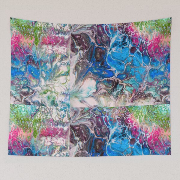 Item preview, Fluid art, acrylic pour designed and sold by Dreamscape Eclectic .