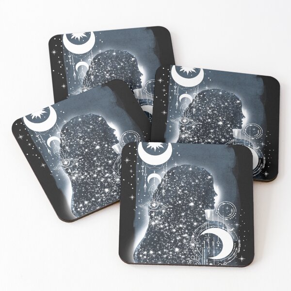 Item preview, Blue Moon Goddess, Sun and Stars designed and sold by Interpret108.