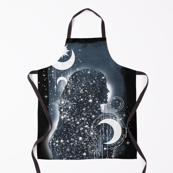Item preview, Blue Moon Goddess, Sun and Stars designed and sold by Interpret108.