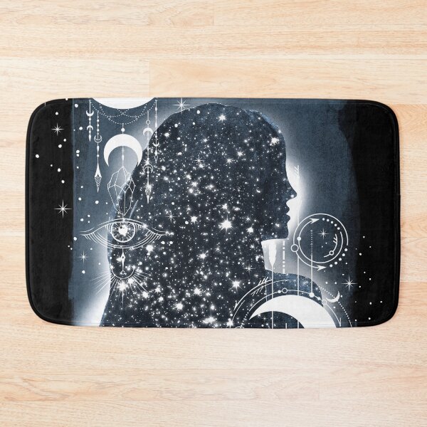 Item preview, Blue Moon Goddess, Sun and Stars designed and sold by Interpret108.