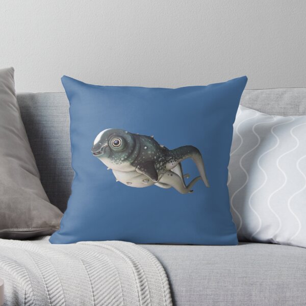 CuteFish Throw Pillow