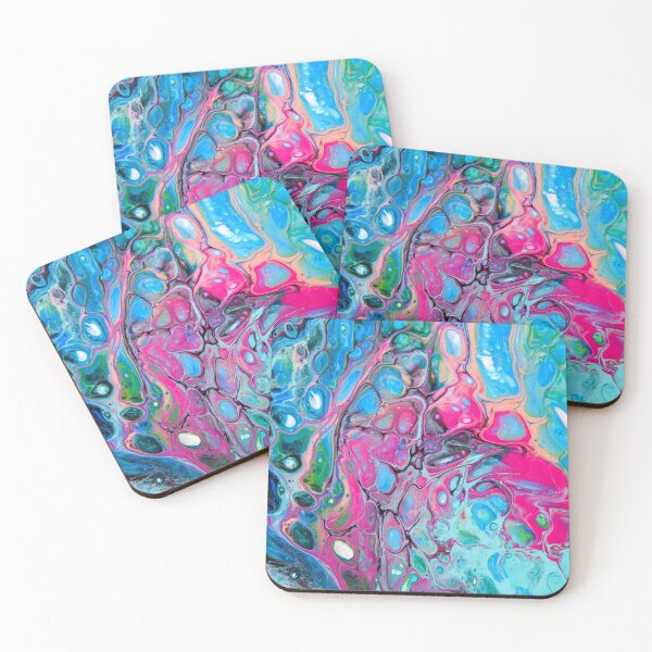Item preview,  Fluid art, acrylic pour designed and sold by Dreamscape Eclectic .