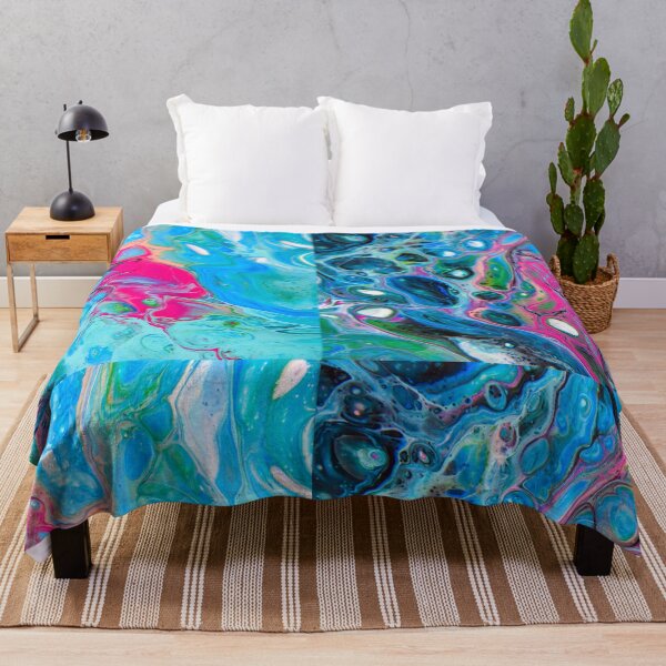 Item preview,  Fluid art, acrylic pour designed and sold by Dreamscape Eclectic .