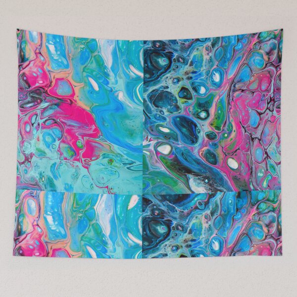 Item preview,  Fluid art, acrylic pour designed and sold by Dreamscape Eclectic .