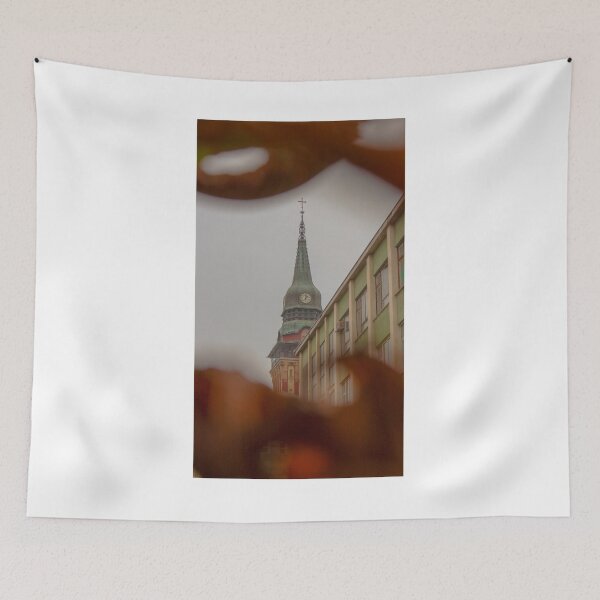 Item preview, Town hall tower in Subotica, Serbia during fall. designed and sold by nikola993.