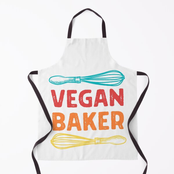 Item preview, VEGAN BAKER with Whisks Vegan Baking Design designed and sold by a-little-ink.