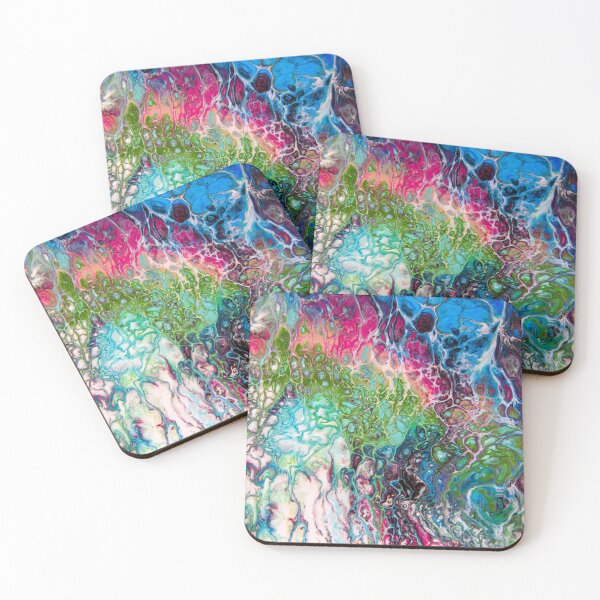 Item preview, Fluid art, acrylic pour designed and sold by Dreamscape Eclectic .
