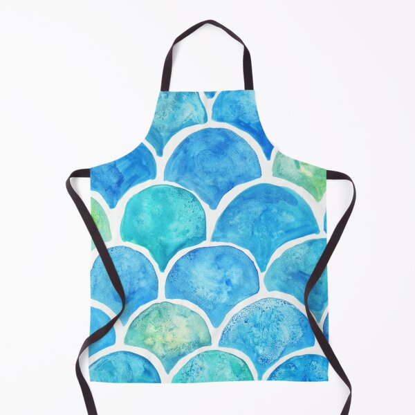 Item preview, Mermaid Scales Turquoise designed and sold by Niina Niskanen.