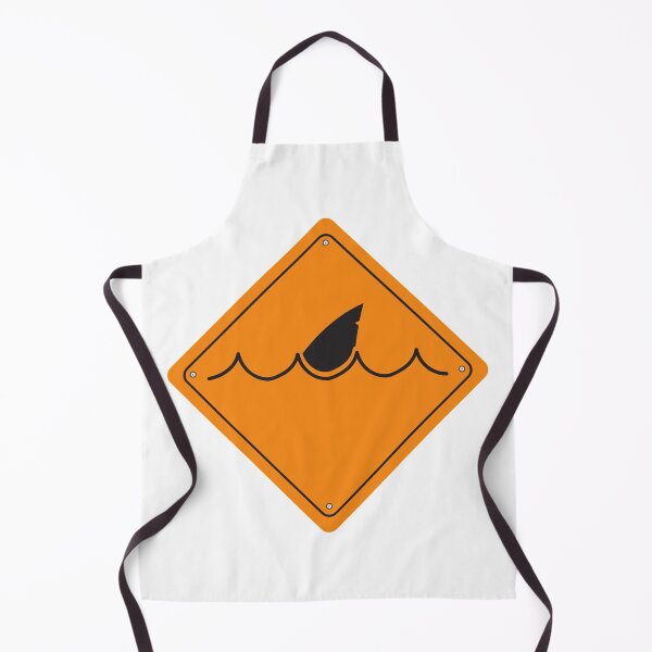 Item preview, Shark Warning Sign designed and sold by treasure-crafts.