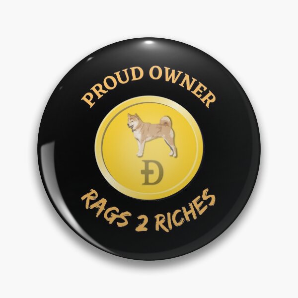 Item preview, Dogecoin Proud Owner designed and sold by WoodburyLake.