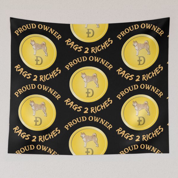 Item preview, Dogecoin Proud Owner designed and sold by WoodburyLake.