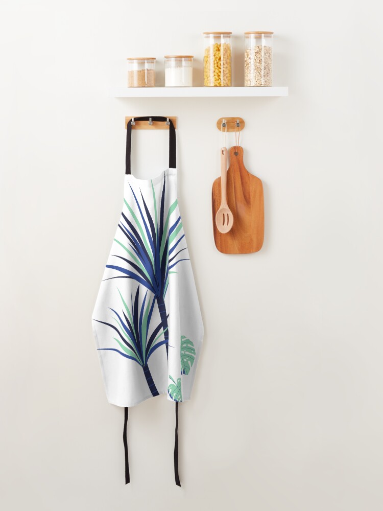 Alternate view of Tina - Palm Flower Print Apron